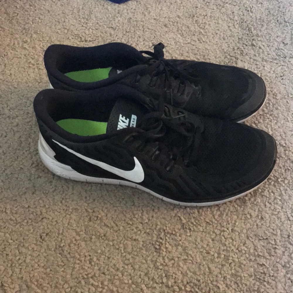 Nike free 5.0 size 13 black good condition